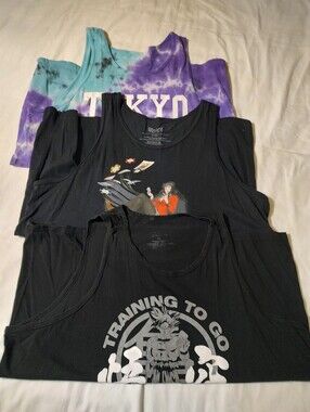Anime Graphic Tank Tops